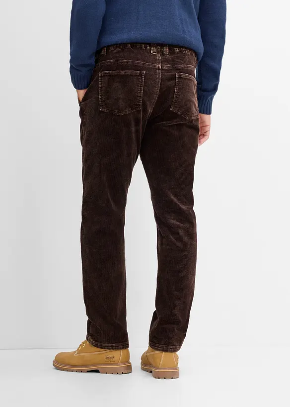 Pantalon Classic Fit en velours c&ocirc;tel&eacute;, Straight, bonprix