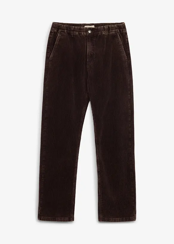 Pantalon Classic Fit en velours c&ocirc;tel&eacute;, Straight, bonprix
