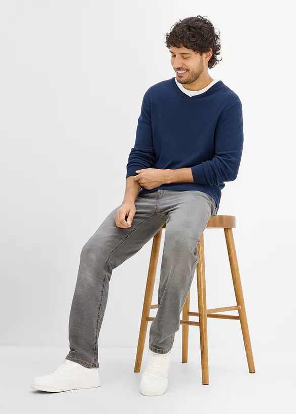 Classic-Fit-Jeans, Straight, bonprix