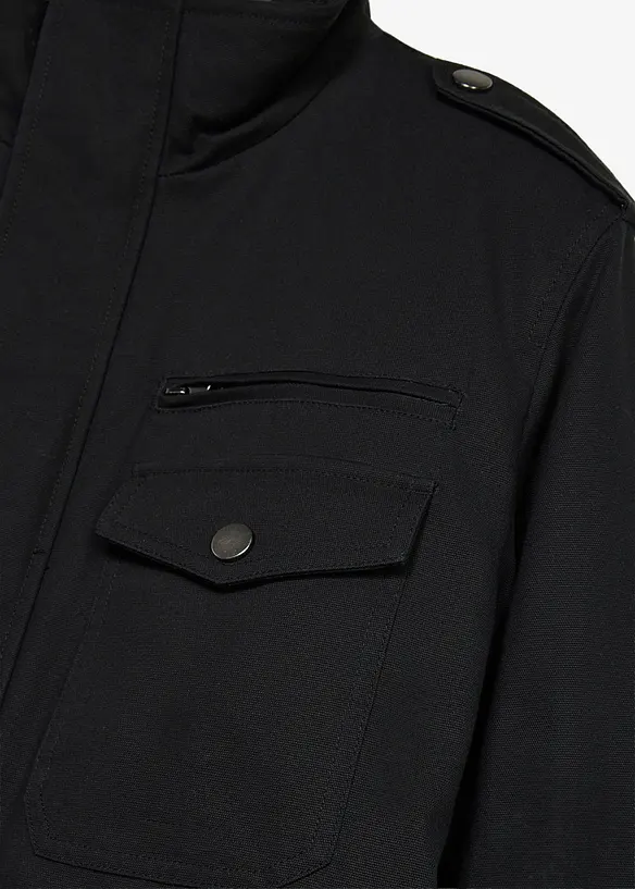 Veste d&rsquo;hiver style militaire doubl&eacute;e sherpa, bonprix