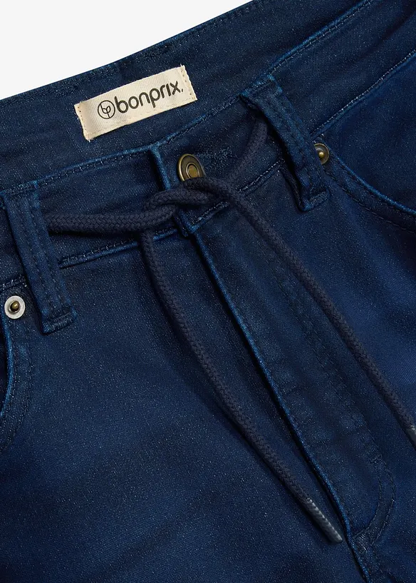 Jean jogging Regular Fit &agrave; taille extensible r&eacute;glable, Straight, bonprix
