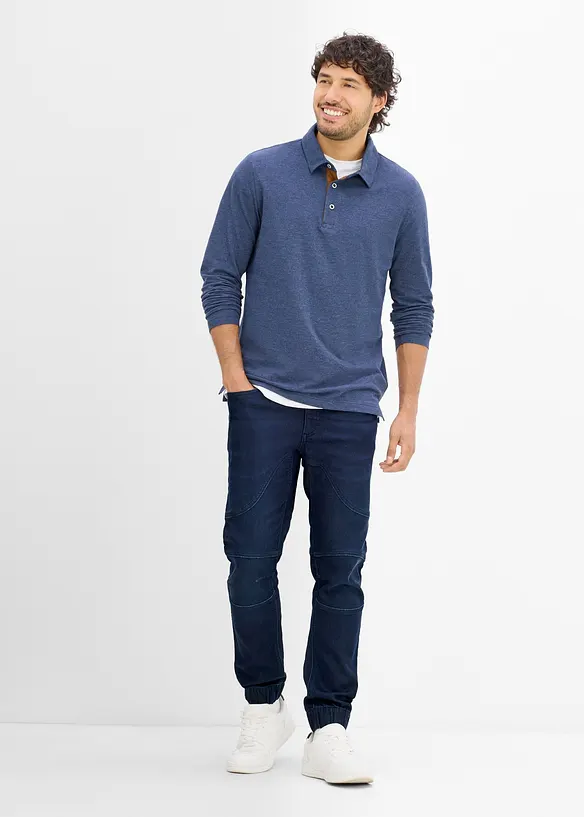 Jean jogging Regular Fit &agrave; taille extensible r&eacute;glable, Straight, bonprix