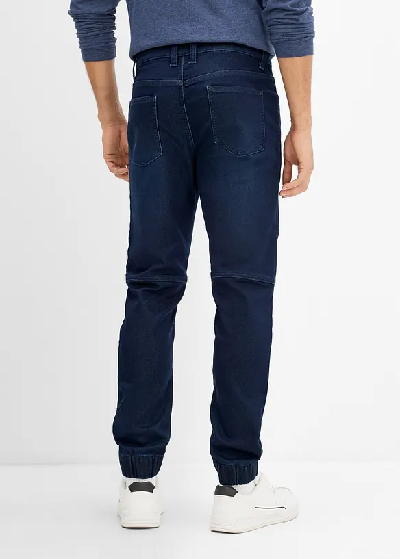 Jean jogging Regular Fit &agrave; taille extensible r&eacute;glable, Straight, bonprix