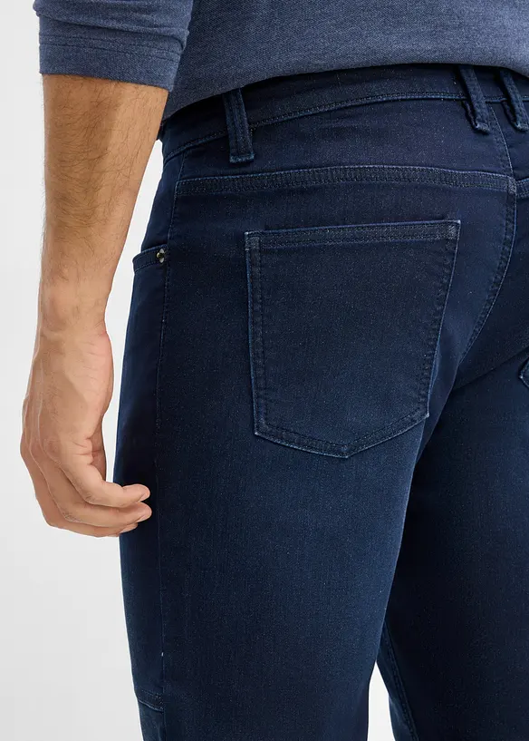 Jean jogging Regular Fit &agrave; taille extensible r&eacute;glable, Straight, bonprix