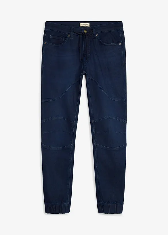 Jean jogging Regular Fit &agrave; taille extensible r&eacute;glable, Straight, bonprix