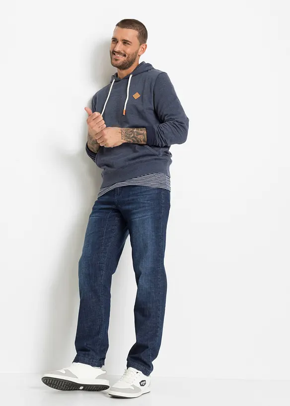 Jean Classic Fit avec entrejambe renforc&eacute;, Tapered, bonprix