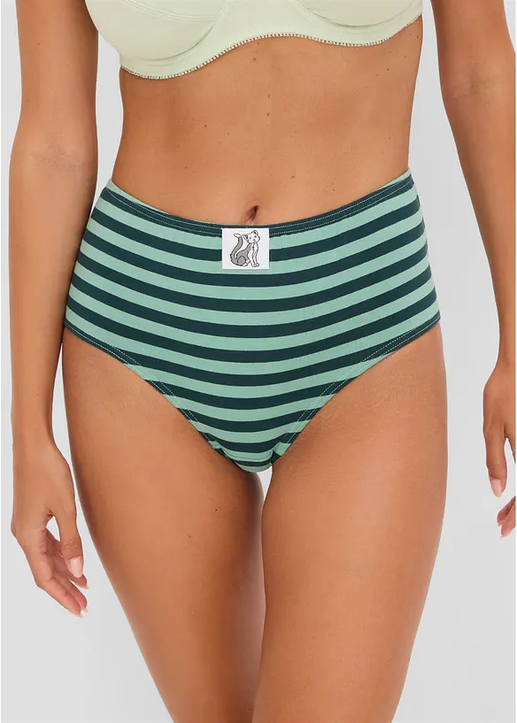 Maxislip mit weicher Baumwolle (4er Pack), bonprix