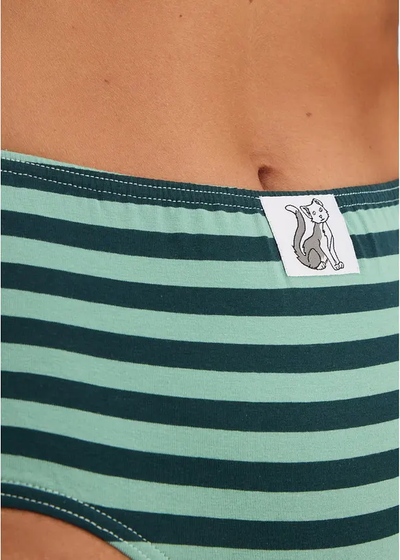 Maxislip mit weicher Baumwolle (4er Pack), bonprix