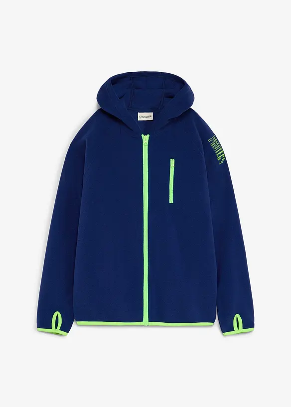 Gilet polaire &agrave; d&eacute;tails contrastants, bonprix