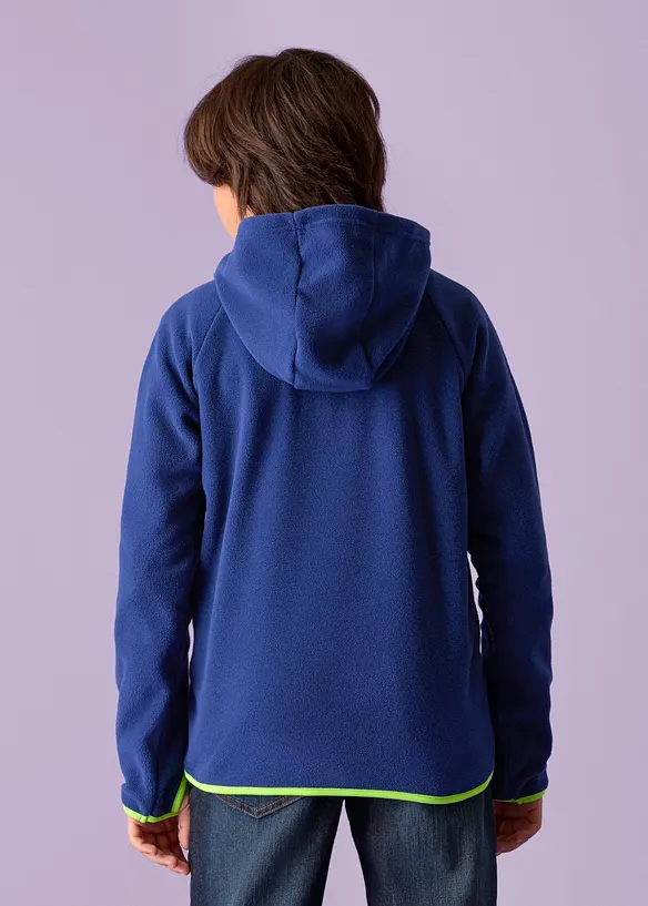 Gilet polaire &agrave; d&eacute;tails contrastants, bonprix