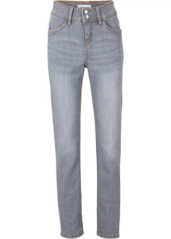 Jean slim taille haute, extensible, bonprix