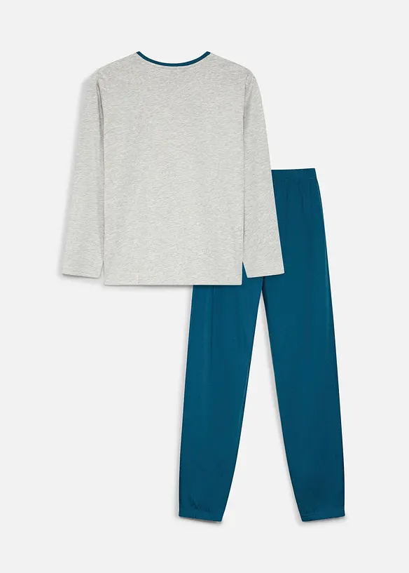 Pyjama aus reiner Bio-Baumwolle (2-tlg. Set), bonprix