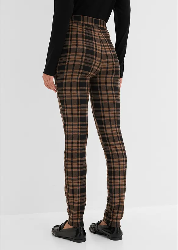 Pantalon en jersey jacquard, bonprix