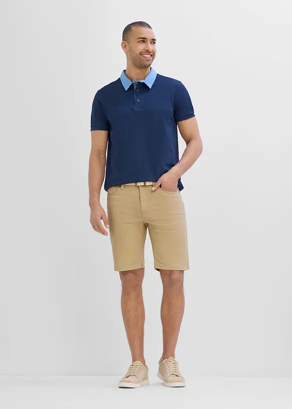 Stretch-Bermuda in Regular Fit (2er-Pack), bonprix