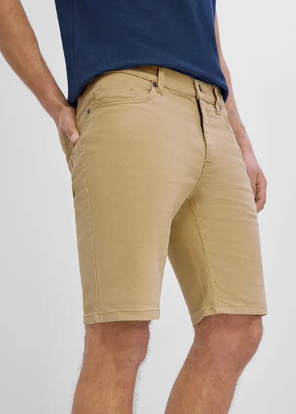 Stretch-Bermuda in Regular Fit (2er-Pack), bonprix