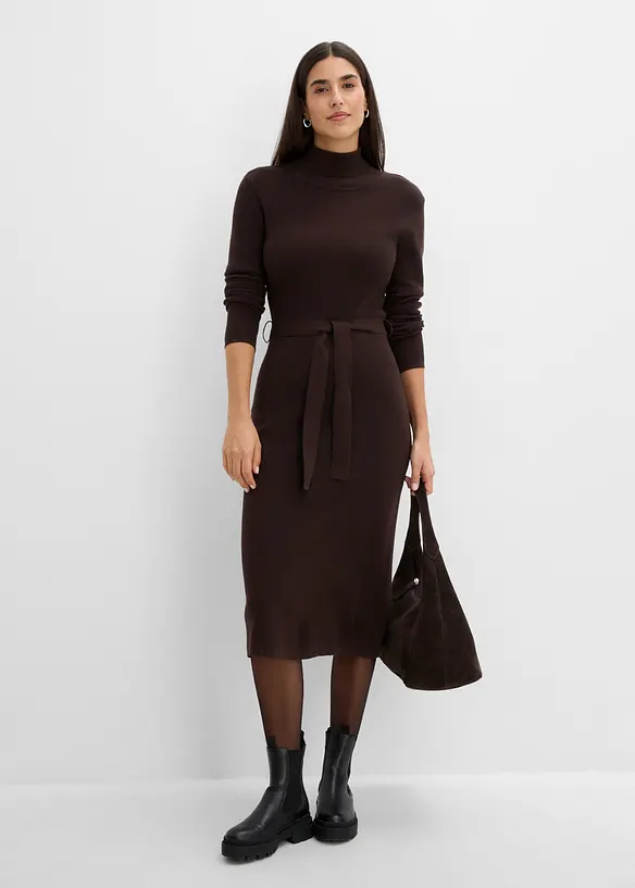 Robe en maille, bonprix