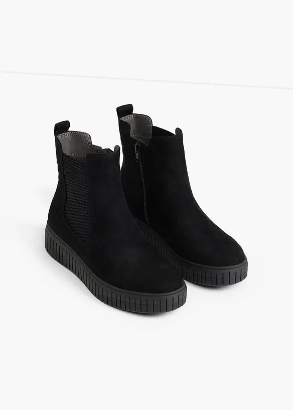 Jana Komfort-Chelsea-Boots in bequemer Weite, Jana