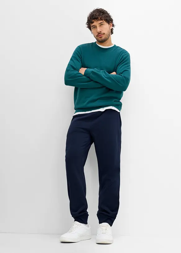 Pantalon de jogging chaud avec poches zipp&eacute;es pratiques, bonprix