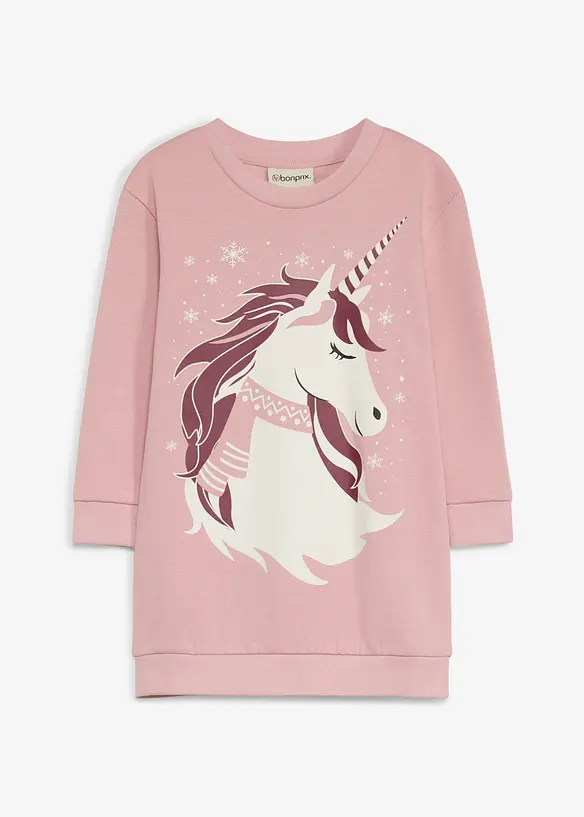Robe sweat 100% coton, bonprix