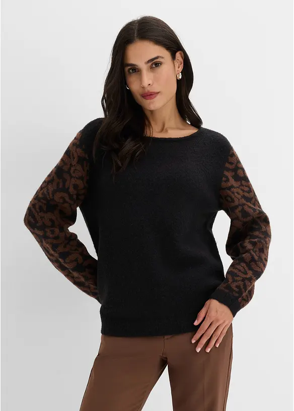 Pullover aus Strukturstrick, bonprix