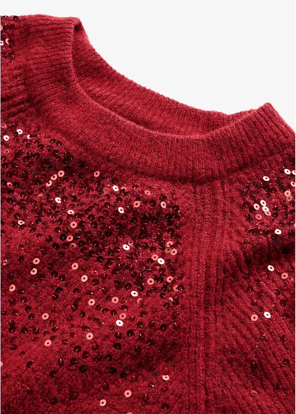 Pullover mit Pailletten, bonprix