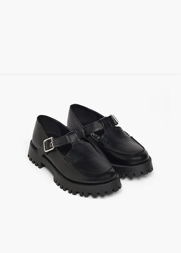 Mocassins chunky &agrave; d&eacute;coupes, bonprix