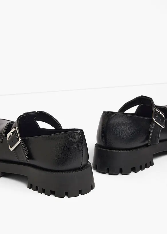 Mocassins chunky &agrave; d&eacute;coupes, bonprix