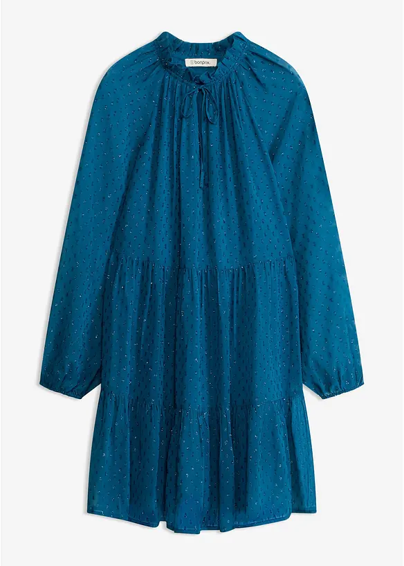 Tunika-Kleid mit Glitzereffekt, bonprix