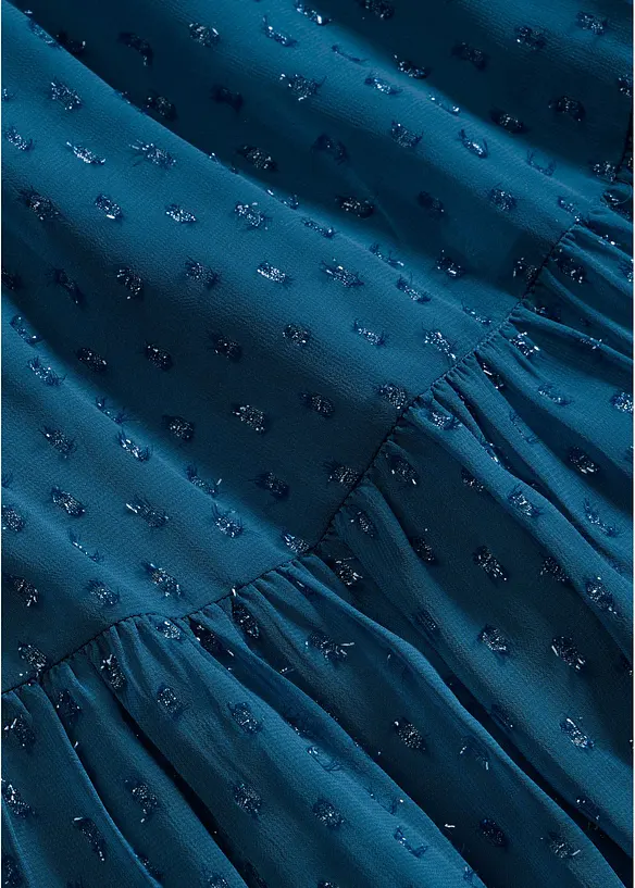Tunika-Kleid mit Glitzereffekt, bonprix