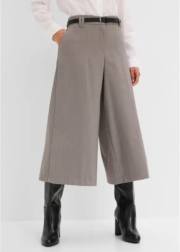 Pantalon &agrave; motif chevrons, bonprix