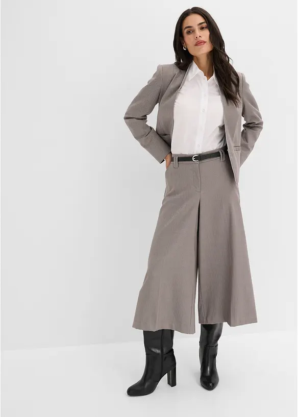 Pantalon &agrave; motif chevrons, bonprix
