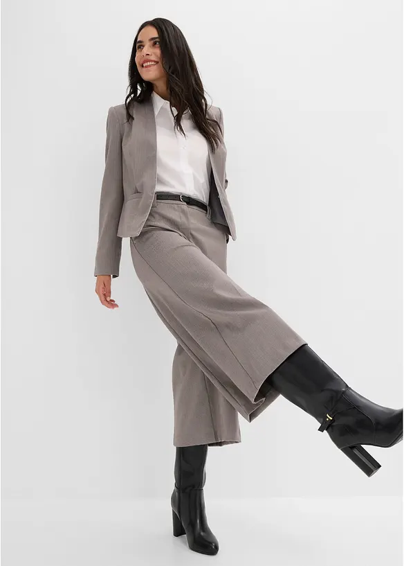 Pantalon &agrave; motif chevrons, bonprix