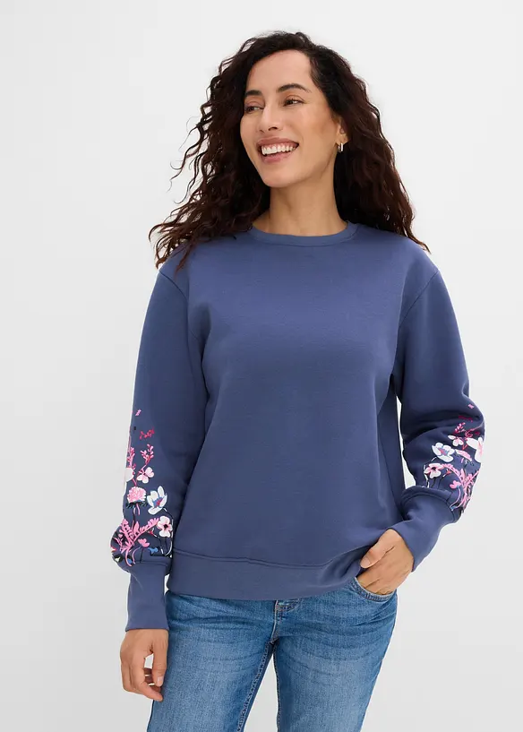 Sweat en coton majoritaire, bonprix