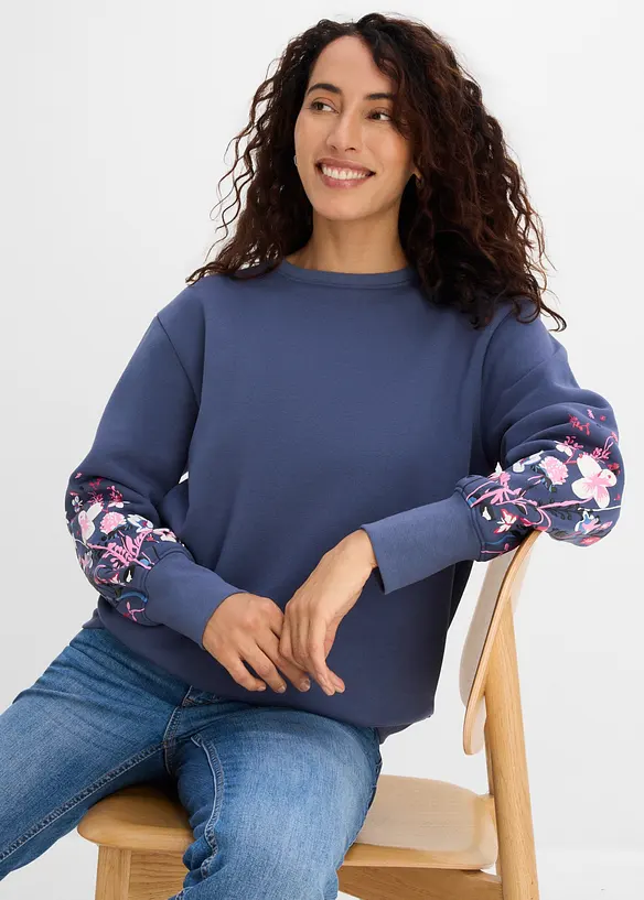 Sweat en coton majoritaire, bonprix