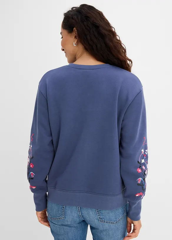 Sweat en coton majoritaire, bonprix