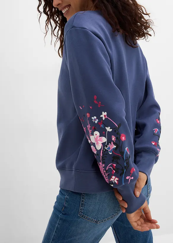 Sweat en coton majoritaire, bonprix