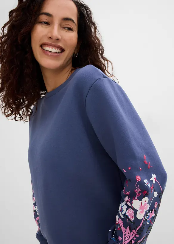 Sweat en coton majoritaire, bonprix