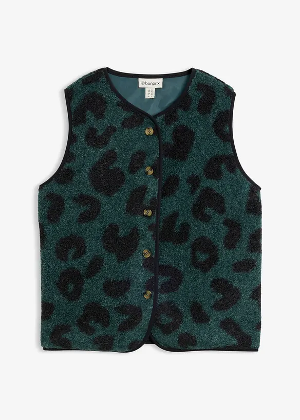 Gilet sans manches en sherpa, bonprix