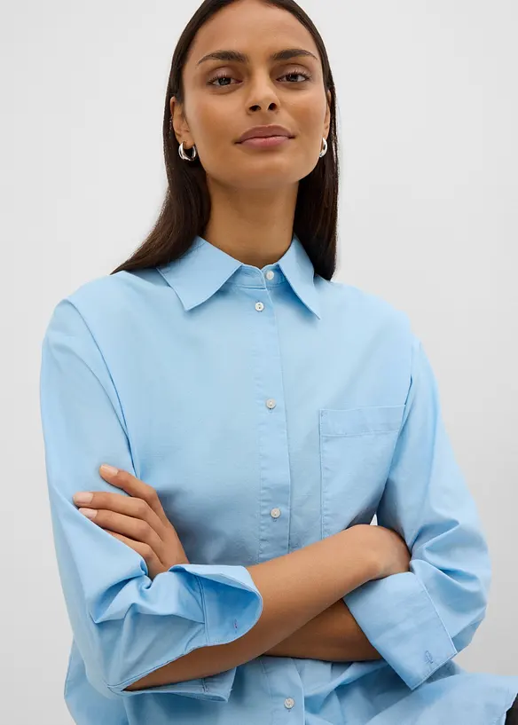 Chemisier Oxford en coton, bonprix