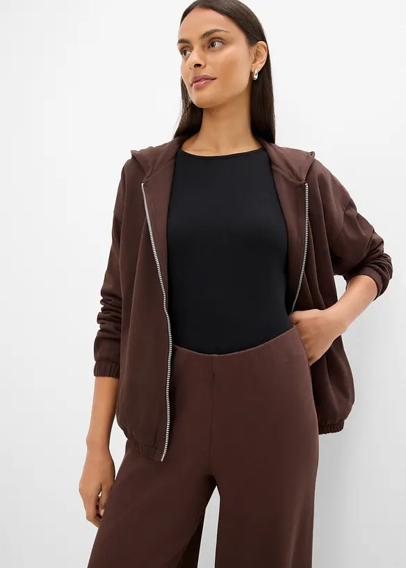 Pantalon c&ocirc;tel&eacute; en coton extensible, bonprix