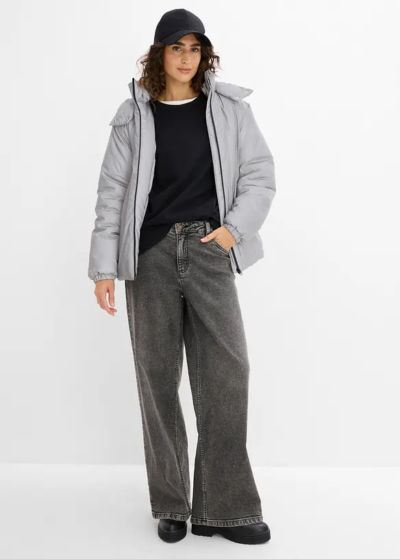 Parka technique r&eacute;fl&eacute;chissante, bonprix