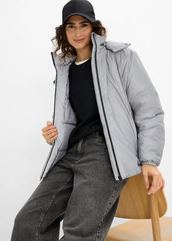 Parka technique r&eacute;fl&eacute;chissante, bonprix