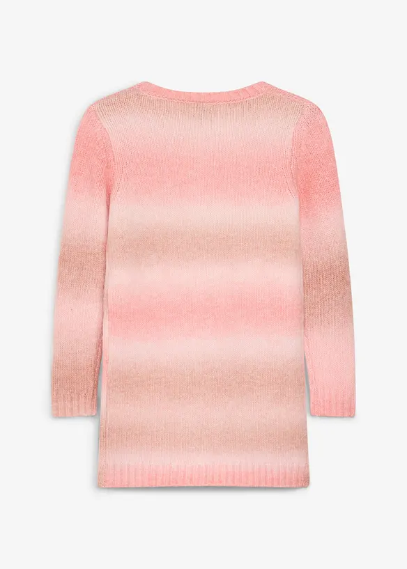 Robe en maille avec d&eacute;grad&eacute; de couleurs, bonprix