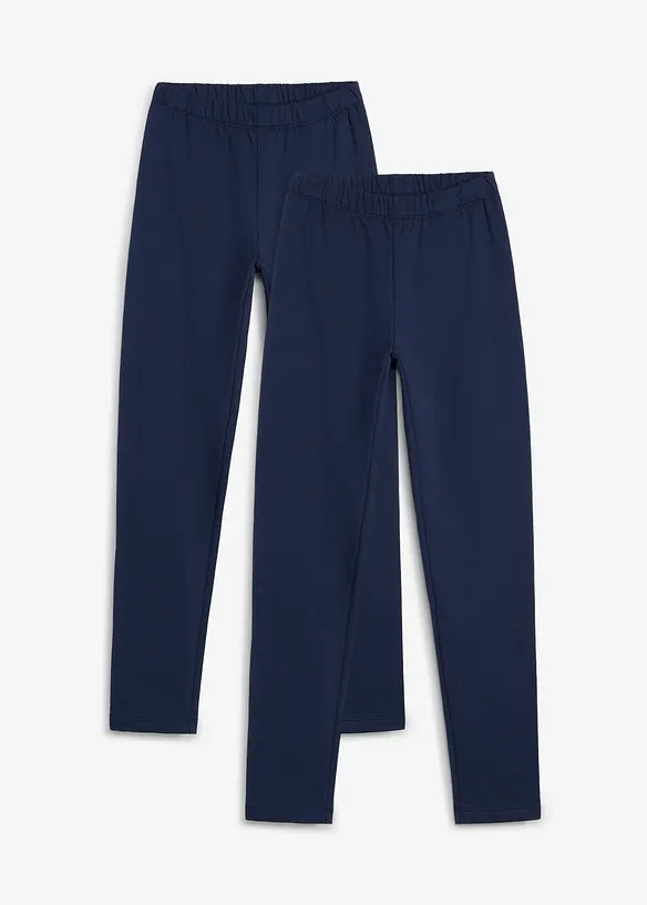 Lot de 2 leggings chauds, bonprix