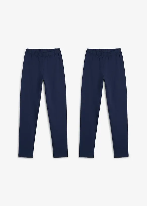 Lot de 2 leggings chauds, bonprix