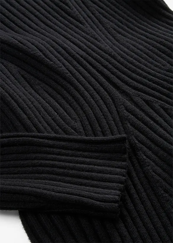 Robe courte en maille douce, bonprix