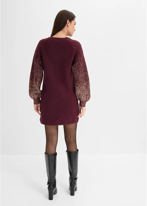 Strickkleid mit Glitzer-Effekt, bonprix
