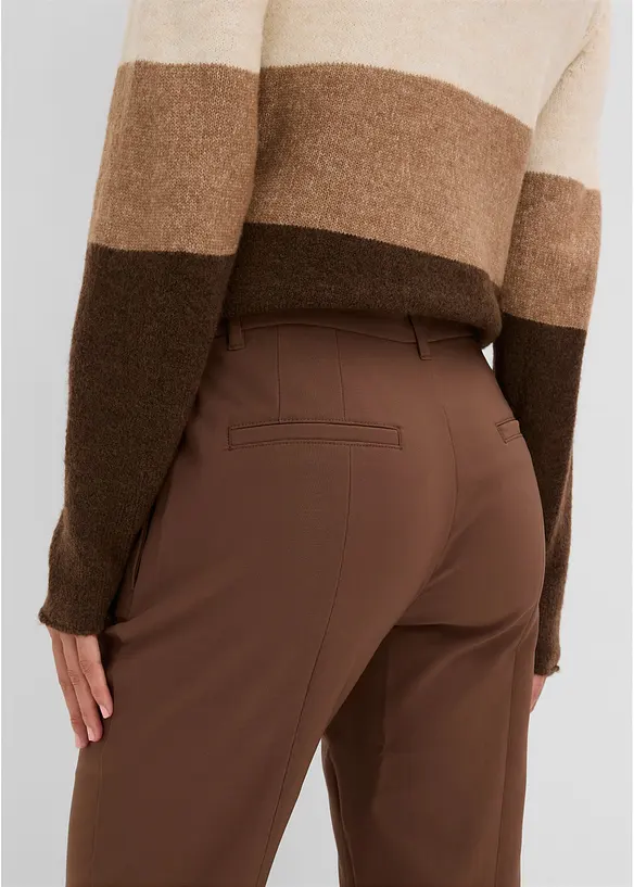 Feminine Hose mit B&uuml;gelfalte, bonprix