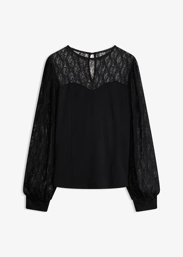Shirtbluse aus softem Viskose-Mix, bonprix