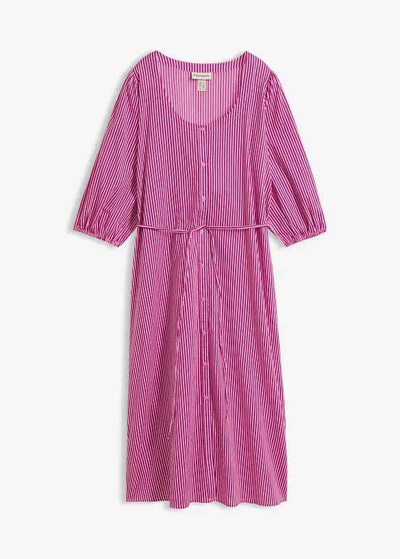Robe midi 100% coton, bonprix